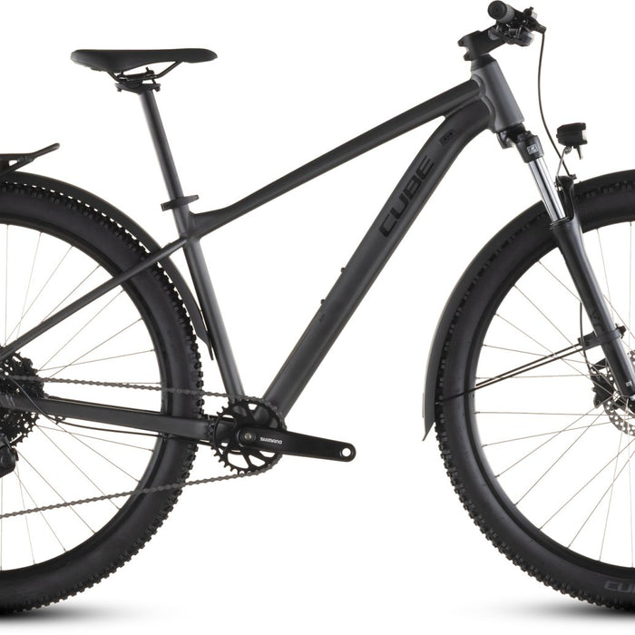 2026 Cube Cube Aim Pro Fe Hardtail Mountain Bike In Slateblack And Black