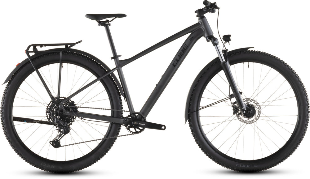 2026 Cube Cube Aim Pro Fe Hardtail Mountain Bike In Slateblack And Black