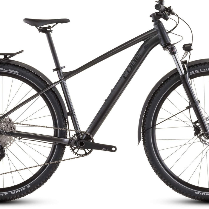 2026 Cube Cube Aim Slx Fe Hardtail Mountain Bike In Slateblack And Black