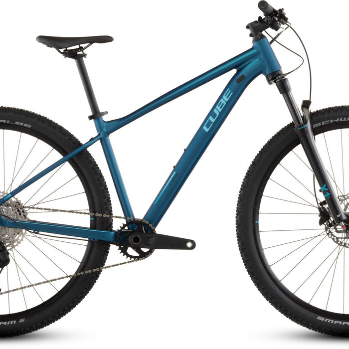 2026 Cube Cube Attention Pro Hardtail Mountain Bike In Electricblue And Blue