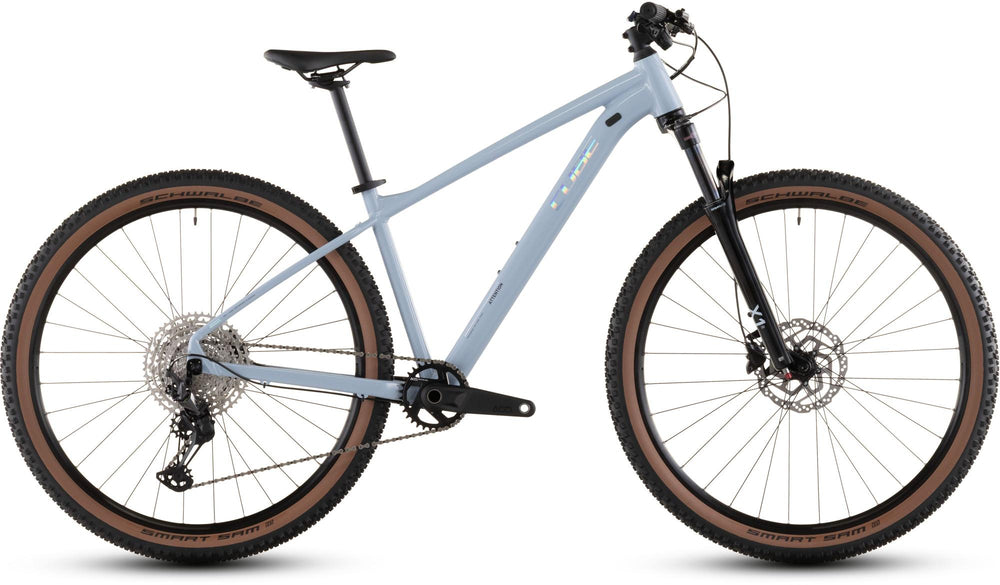2026 Cube Cube Attention Pro Hardtail Mountain Bike In Iceblue And Prism
