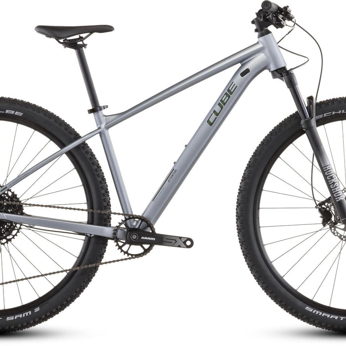 2026 Cube Cube Attention Slx Hardtail Mountain Bike In Slategrey And Black
