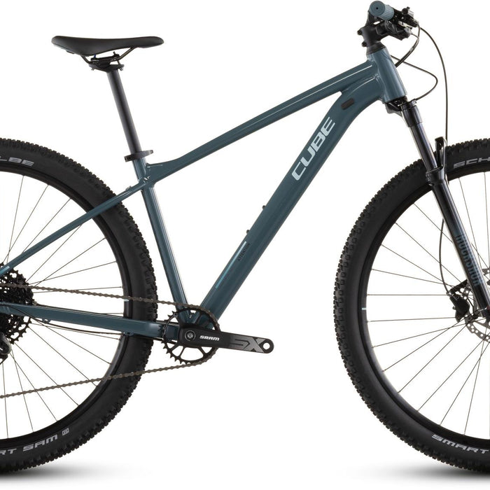 2026 Cube Cube Attention Slx Hardtail Mountain Bike In Storm And Blue