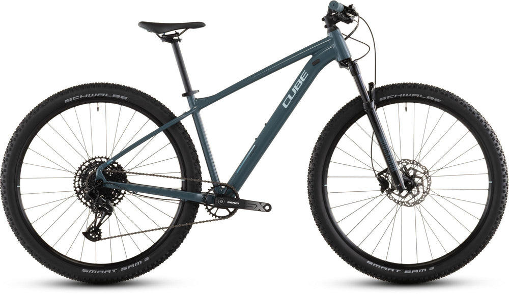 2026 Cube Cube Attention Slx Hardtail Mountain Bike In Storm And Blue