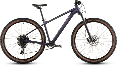 2026 Cube Cube Attention Slx Hardtail Mountain Bike In Purplegalaxy And Black
