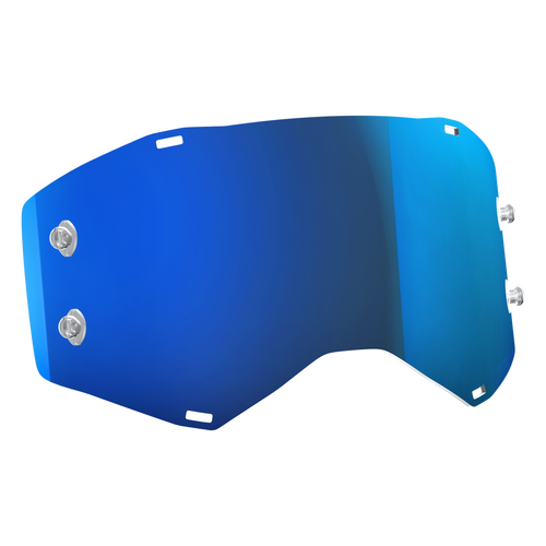 SCOTT Prospect/Fury Single WORKS Lens in Electric Blue Chrome Afc Works, main view