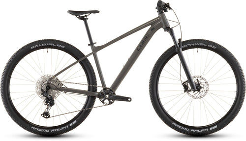 2026 Cube Cube Reaction Pro Hardtail Mountain Bike In Oldgrey And Black