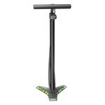 Syncros Vernon 2.0 Digital Floor Pump in Matt Black/Green, main view
