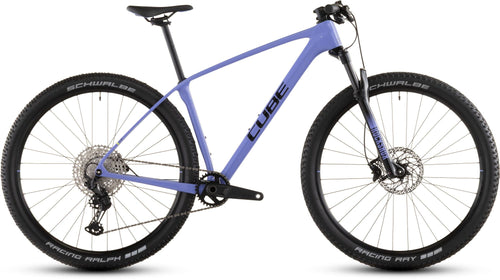 2026 Cube Cube Reaction C:62 One Hardtail Mountain Bike In Lucidlilac And Black