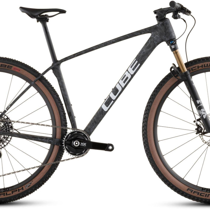 2026 Cube Cube Phenix C:68X Slt Hardtail Mountain Bike In Matrixblack And White
