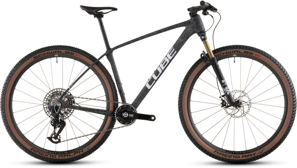 2026 Cube Cube Phenix C:68X Slt Hardtail Mountain Bike In Matrixblack And White