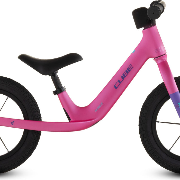 2026 Cube Cube Numove 120 Walk Kids Bike In Fucsia And Plum
