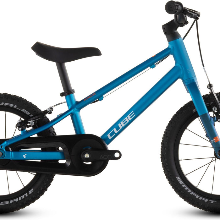 2026 Cube Cube Numove 140 Kids Bike In Topasblue And Nebula