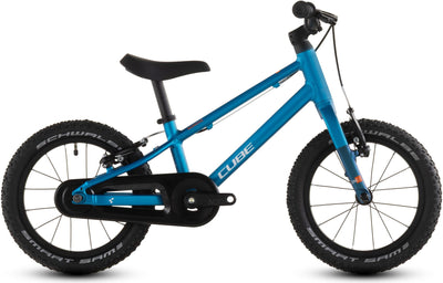 2026 Cube Cube Numove 140 Kids Bike In Topasblue And Nebula