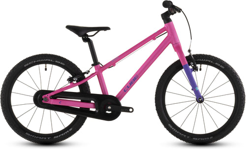 2026 Cube Cube Numove 180 Kids Bike In Fucsia And Plum