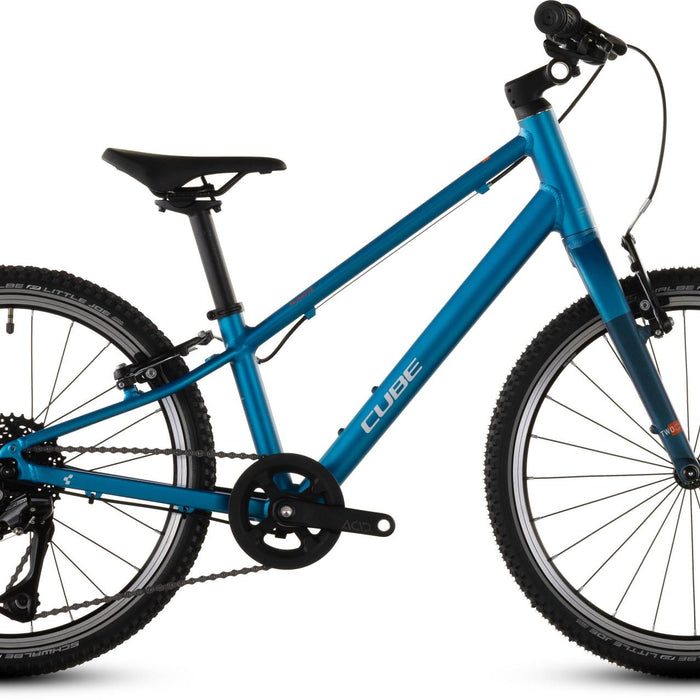 2026 Cube Cube Numove 200 Kids Bike In Topasblue And Nebula