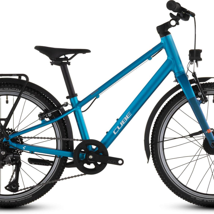2026 Cube Cube Numove 200 Fe Kids Bike In Topasblue And Nebula
