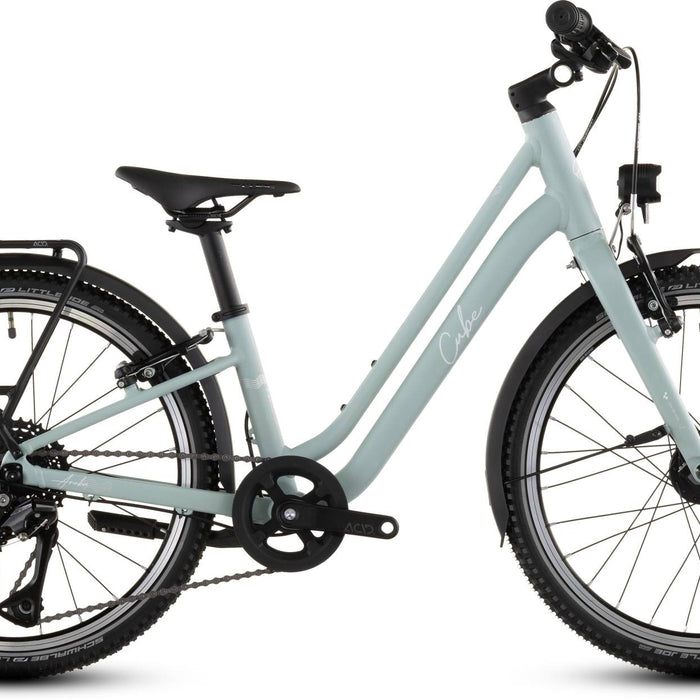 2026 Cube Cube Aruba 200 Kids Bike In Aloegreen And White