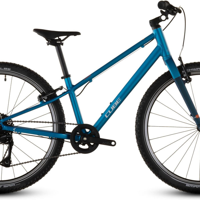 2026 Cube Cube Numove 240 Kids Bike In Topasblue And Nebula