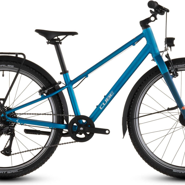 2026 Cube Cube Numove 240 Fe Kids Bike In Topasblue And Nebula