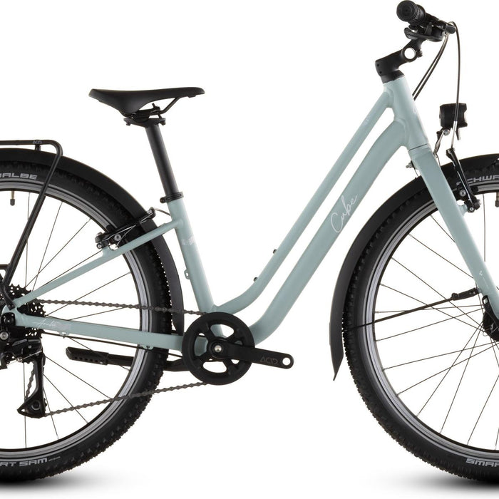 2026 Cube Cube Aruba 240 Kids Bike In Aloegreen And White
