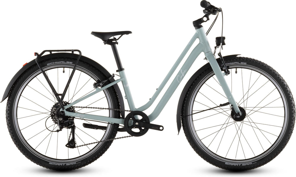 2026 Cube Cube Aruba 240 Kids Bike In Aloegreen And White