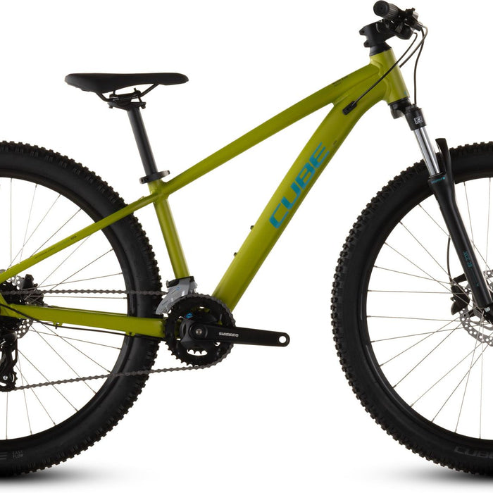 2026 Cube Cube Acid 260 Disc Kids Bike In Lizard And Blue