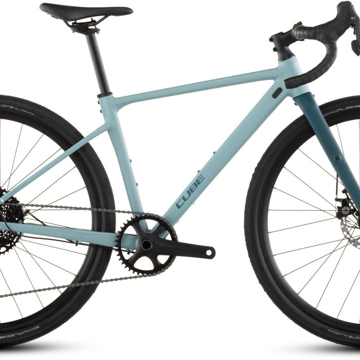 2026 Cube Cube Nuroad Rookie Pro Kids Bike In Tealgrey And Teal
