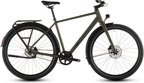 2026 Cube Cube Editor One Fe Hybrid Bike In Reedgreen And Black