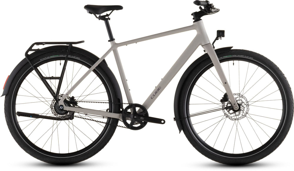 2026 Cube Cube Editor Pro Fe Hybrid Bike In Oatgrey And Grey