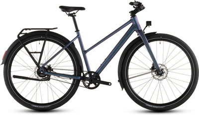 2026 Cube Cube Editor Slx Fe Trapeze Hybrid Bike In Amoolite And Reflex