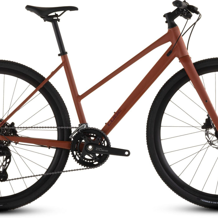 2026 Cube Cube Nulane Race Trapeze Road Bike In Amber And Black