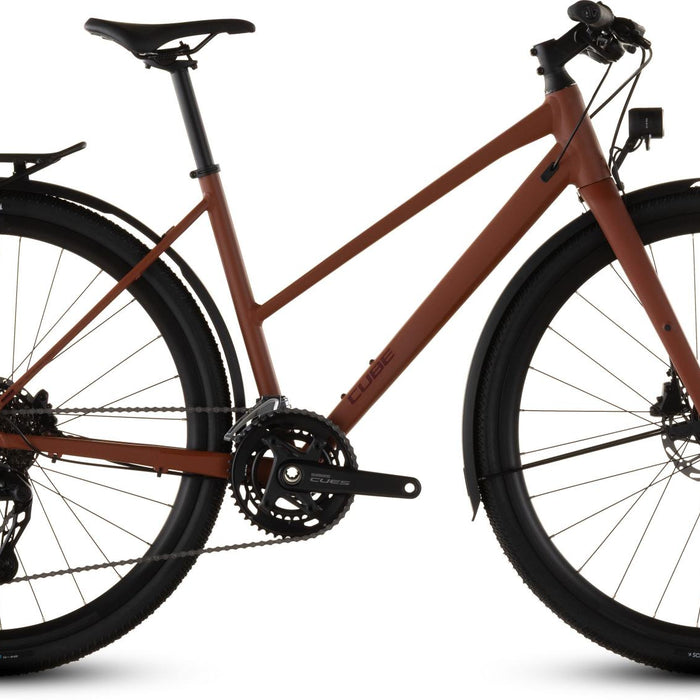 2026 Cube Cube Nulane Race Fe Trapeze Road Bike In Amber And Black