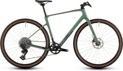 2026 Cube Cube Nulane C:62 Slt Road Bike In Greensmoothie And Green