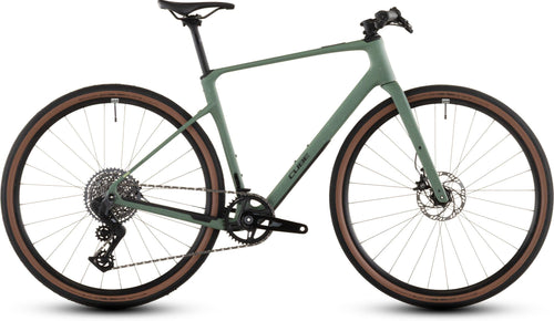 2026 Cube Cube Nulane C:62 Slt Road Bike In Greensmoothie And Green
