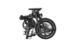 UTO Morning OG16 Electric Folding Bike in Onyx Black