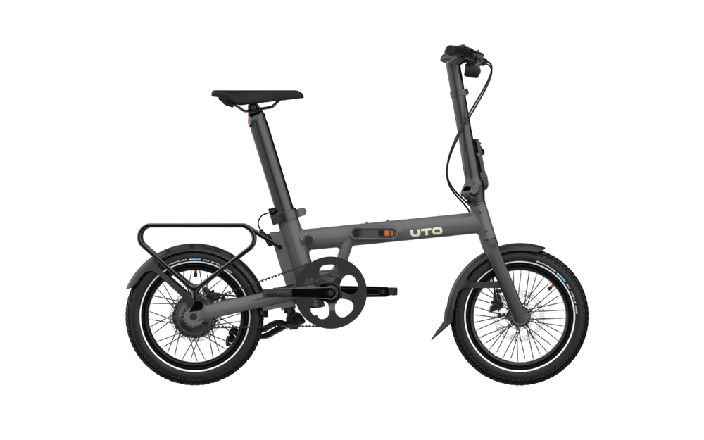 UTO Morning PRO16 Electric Folding Bike in Anthracite Grey