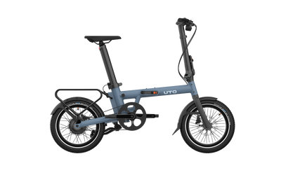 UTO Morning PRO16 Electric Folding Bike in Mineral Blue