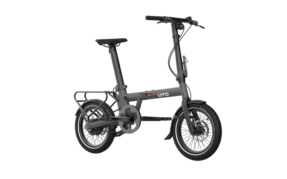 UTO Morning PRO16 Electric Folding Bike in Anthracite Grey