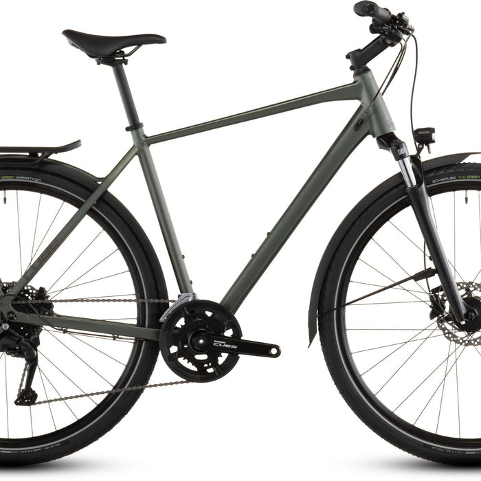2026 Cube Cube Kathmandu One Hybrid Bike In Sagebrushgreen And Green