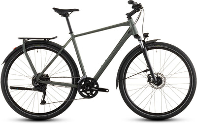 2026 Cube Cube Kathmandu One Hybrid Bike In Sagebrushgreen And Green