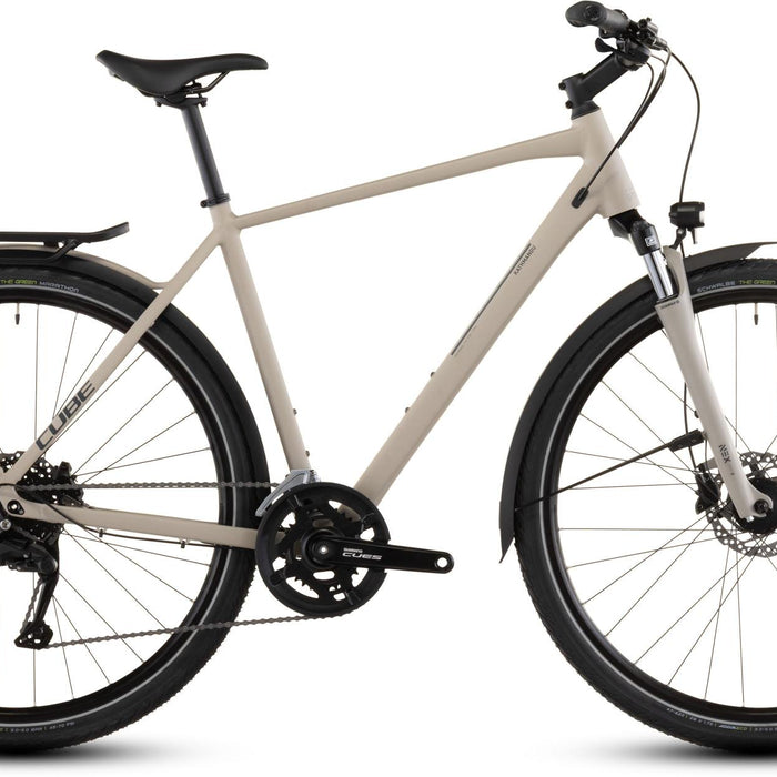 2026 Cube Cube Kathmandu One Hybrid Bike In Oatgrey And Grey