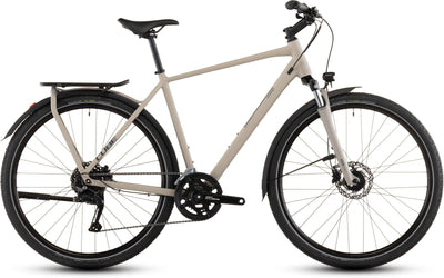 2026 Cube Cube Kathmandu One Hybrid Bike In Oatgrey And Grey