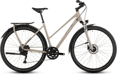 2026 Cube Cube Kathmandu One Trapeze Hybrid Bike In Oatgrey And Grey