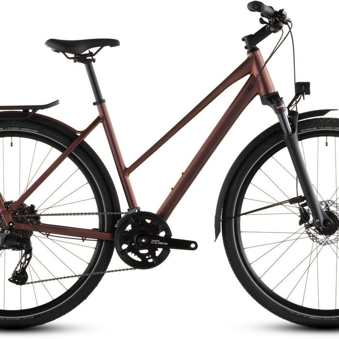2026 Cube Cube Kathmandu Pro Trapeze Hybrid Bike In Sunglow And Prizm