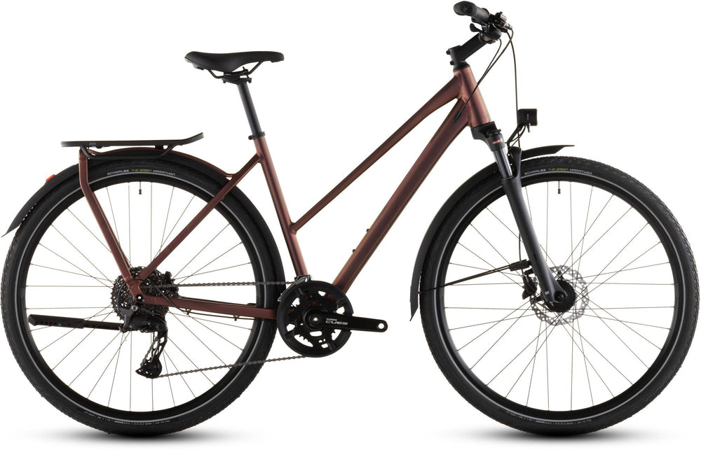 2026 Cube Cube Kathmandu Pro Trapeze Hybrid Bike In Sunglow And Prizm