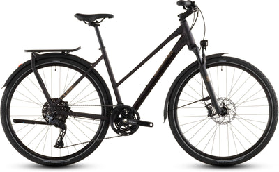 2026 Cube Cube Kathmandu Slx Trapeze Hybrid Bike In Solareclipse And Gold