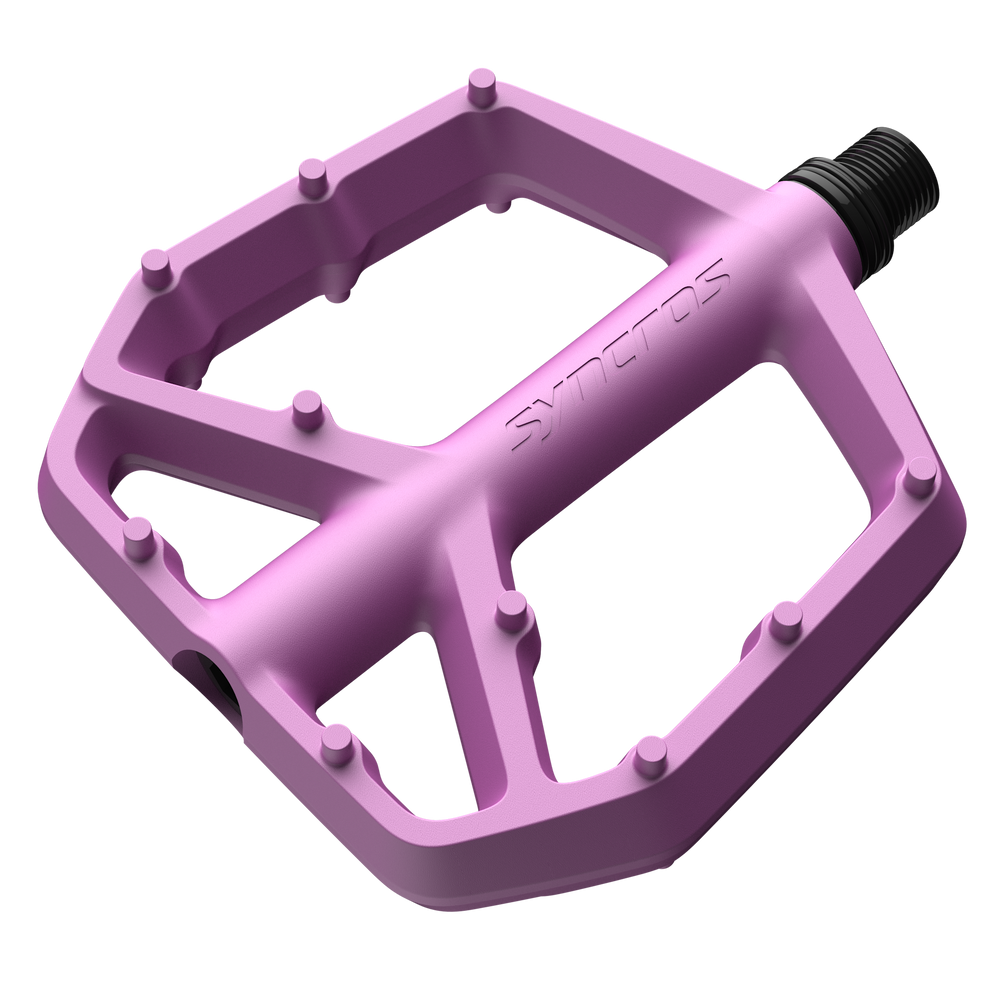 Syncros Squamish III Flat Pedals in Deep Purple, main view