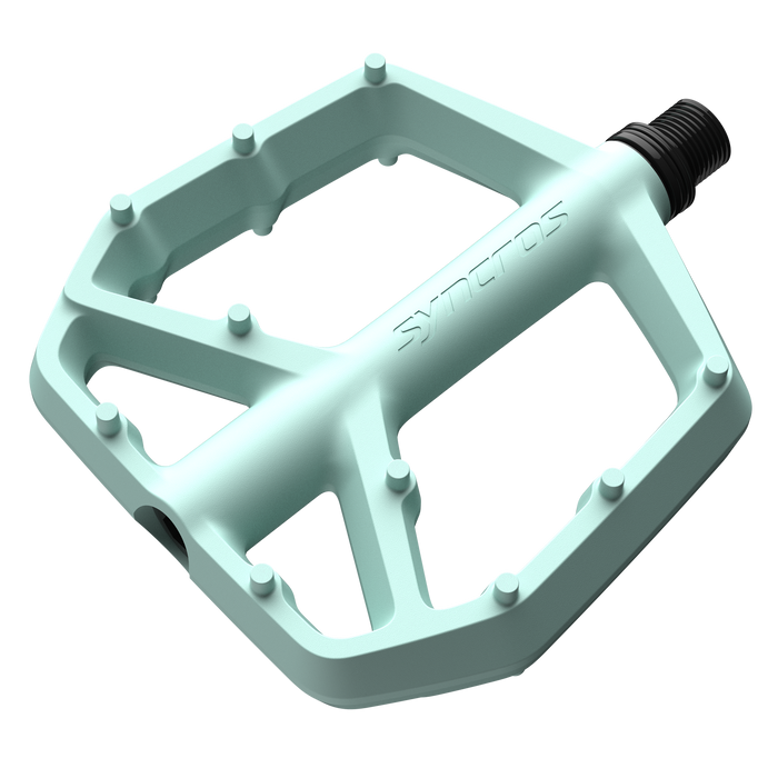 Syncros Squamish III Flat Pedals in Surf Spray Blue, main view