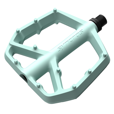 Syncros Squamish III Flat Pedals in Surf Spray Blue, main view